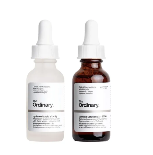 Caffeine Solution 5% + Ácido Hialurónico 2% + B5 Combo Desinflamante de Ojeras + Hidratación Profunda